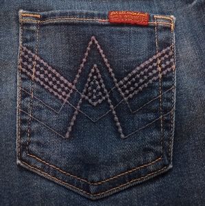 7FAM 'A' Pocket Jeans